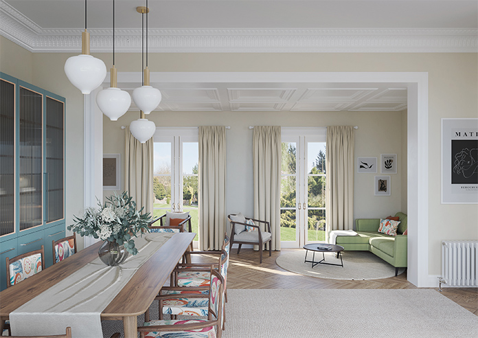 Erin, Natural - Made to Measure Curtains - Image 13